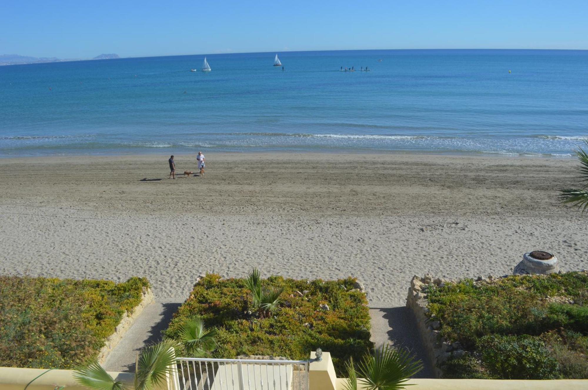 Excepcional Apartamento Loft A Pie De Playa En Chalet Roquetes Alicante Esterno foto